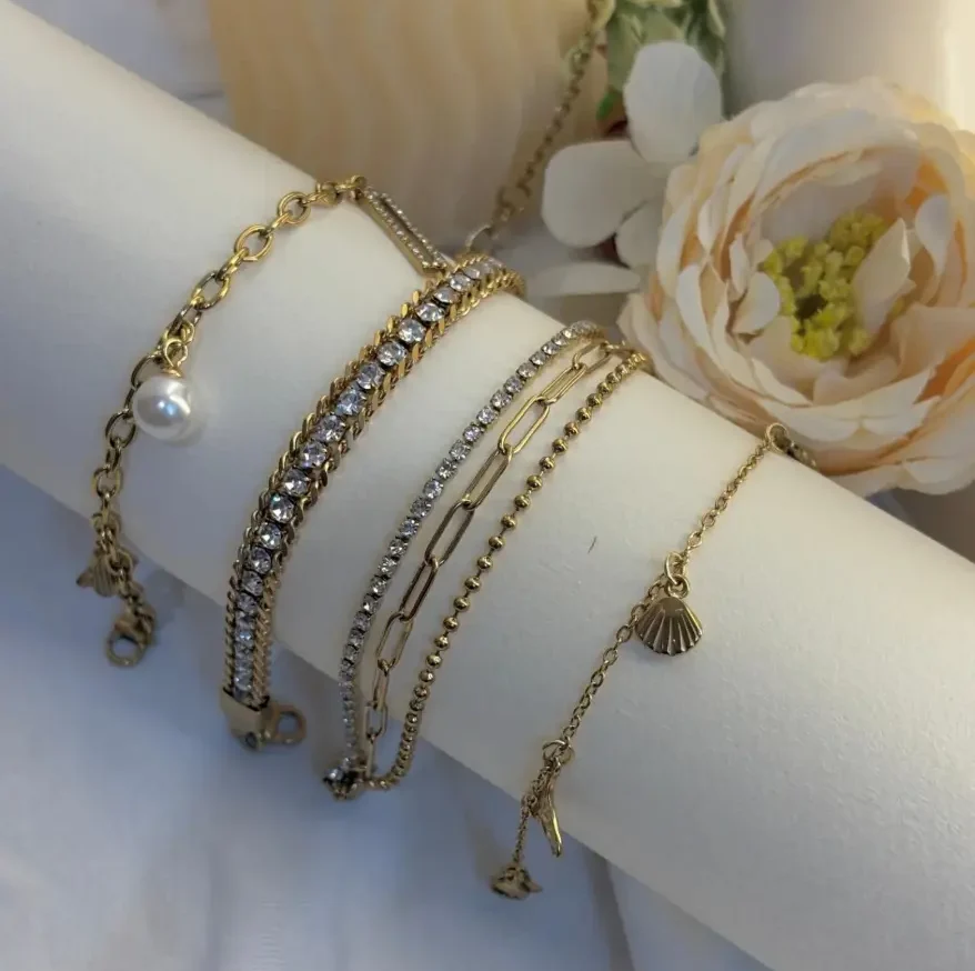 anti tarnish bracelet collections